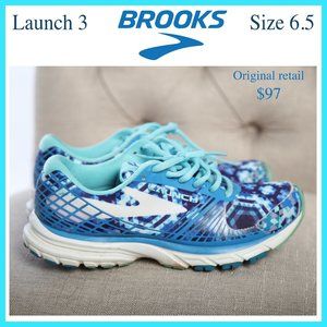Blue Brooks Launch 3 Running shoes sneakers GUC